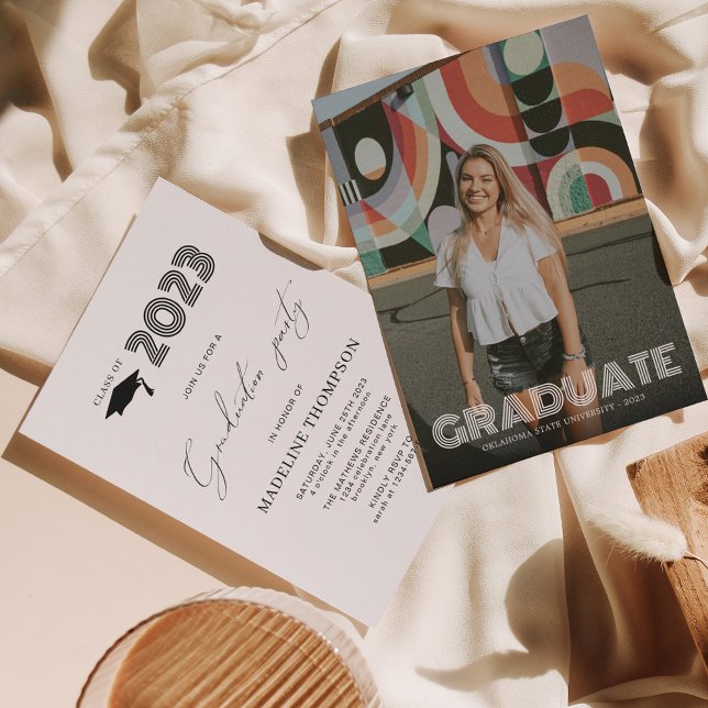 Convite para Festa de formatura de Fotografias Ret (Criador carregado)