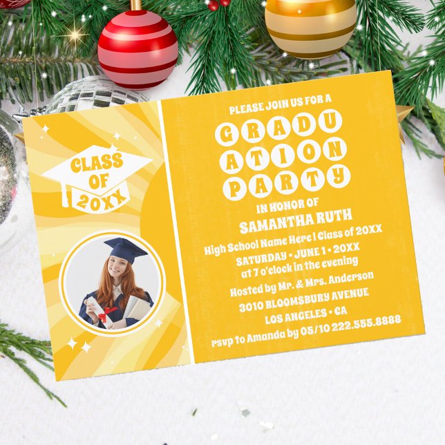 Convite para Festa de formatura de Fotografias Ret (Criador carregado)