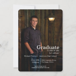 Convite para Festa de formatura de Fotografias Sim