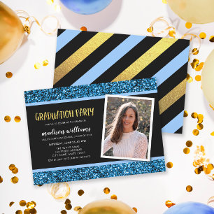 Convite para Festa de formatura de Fotos com Brilh
