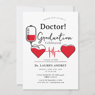 Convite para Festa de Formatura de Médico