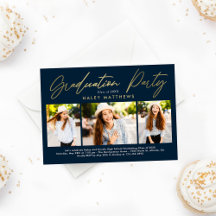 Convite para Festa de formatura de Parte Pensionad