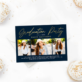 Convite para Festa de formatura de Parte Pensionad