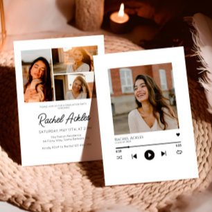 Convite para Festa de formatura do player de músic