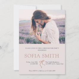 Convite para Festa de formatura Elegante