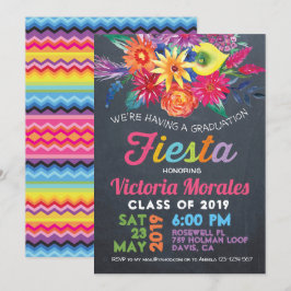 Convite para Festa de formatura Fiesta