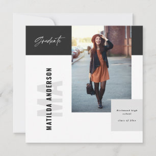 Convite para festa de formatura multifotografia gr