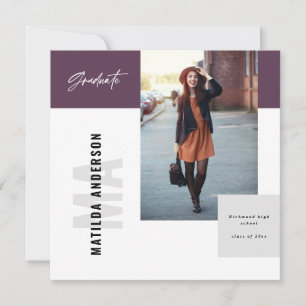 Convite para festa de formatura multifotografia gr