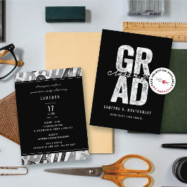 Convite para Festa de formatura Na moda de FORMAND