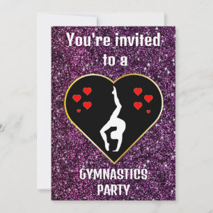 Convite para Festa de Ginástica