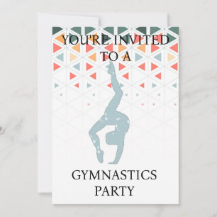 Convite para Festa de Ginástica