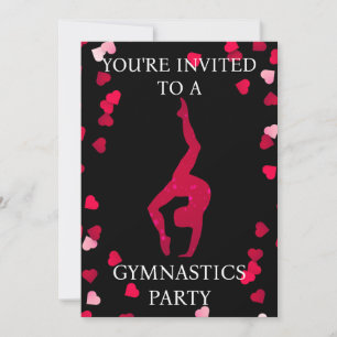 Convite para Festa de Ginástica