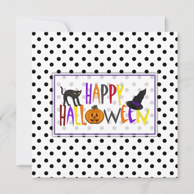 Convite para Festa de Halloween (Frente)