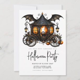 Convite para Festa de Halloween