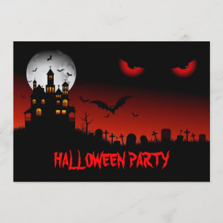 Convite para Festa de Halloween