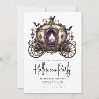 Convite para Festa de Halloween