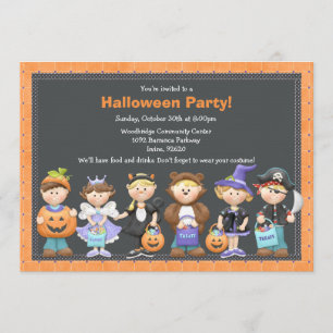 Convite para Festa de Halloween