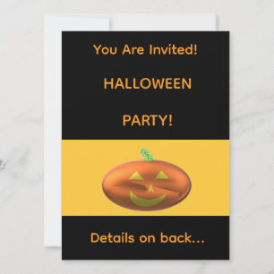 Convite para FESTA DE HALLOWEEN