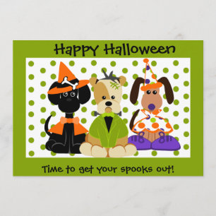 Convite para Festa de Halloween