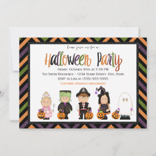 Convite para Festa de Halloween