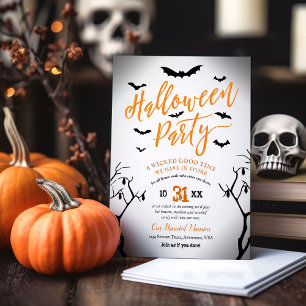 Convite para Festa de Halloween