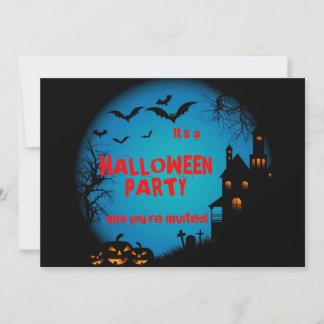 Convite para Festa de Halloween