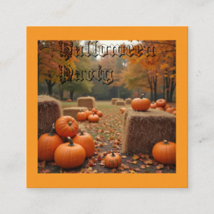 Convite para Festa de Halloween