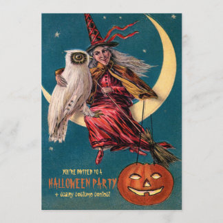 Convite para Festa de Halloween