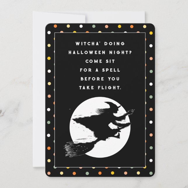 Convite para Festa de Halloween (Frente)