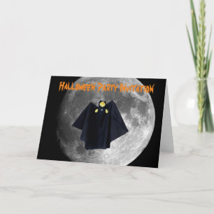 Convite para Festa de Halloween. Cartão