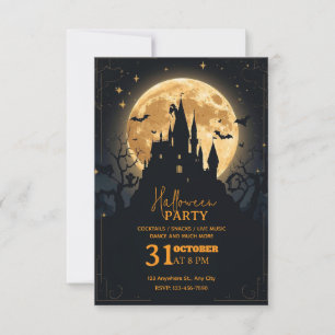 Convite para Festa de Halloween Dark Fantasy - Edi