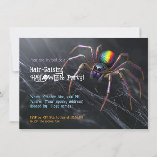 Convite para Festa de Halloween de Arrepios LGBTQ+
