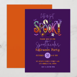 Convite para Festa de Halloween Espetacular