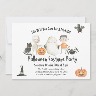 Convite para Festa de Halloween-Festa de Fantasias