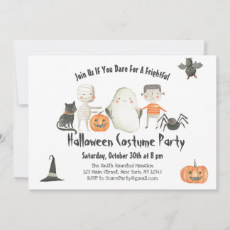 Convite para Festa de Halloween-Festa de Fantasias