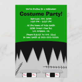 Convite para Festa de Halloween para Crianças de F