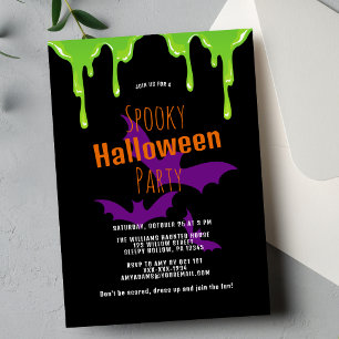 Convite para Festa de Halloween para Crianças Louc