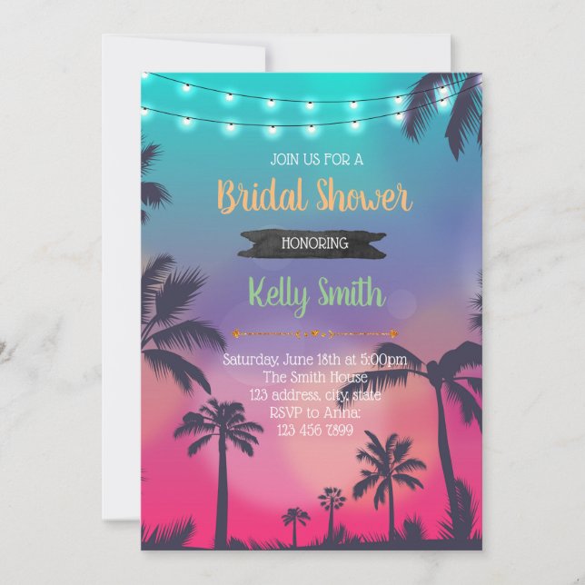 convite para festa de Havana (Frente)