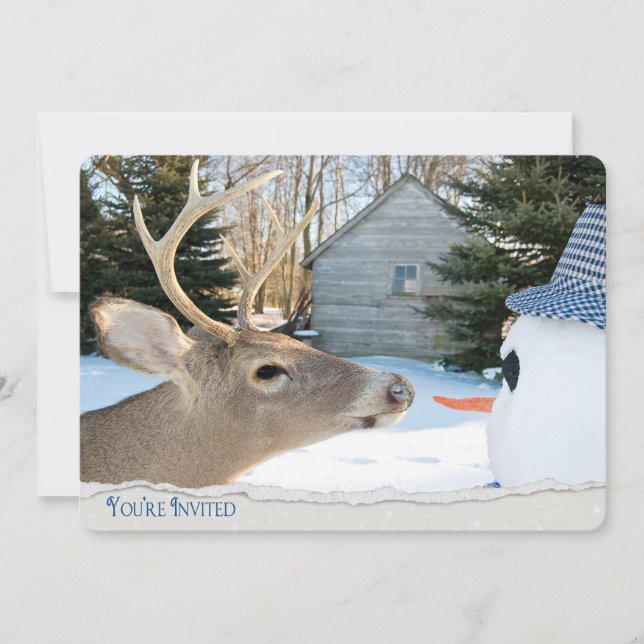 Convite para Festa de Inverno (Frente)