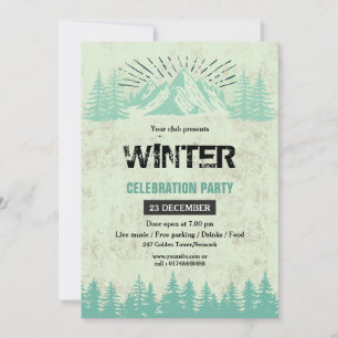 Convite para Festa de Inverno