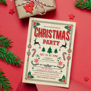 Convite para Festa de Inverno de Natal