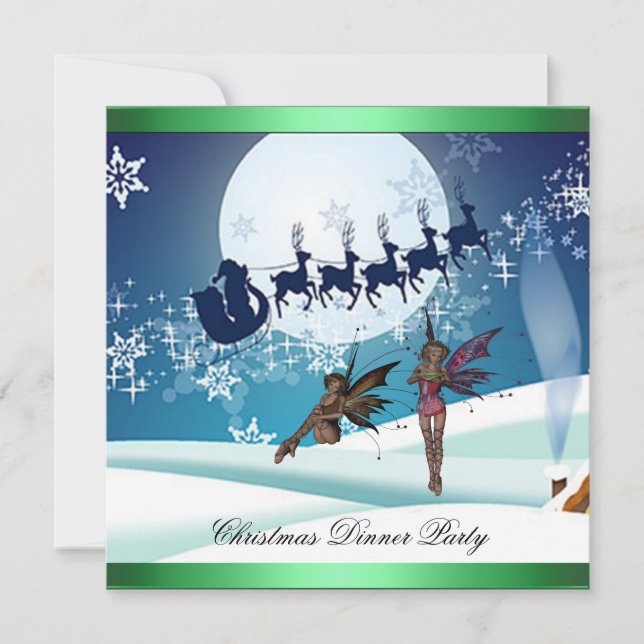 Convite para Festa de Janto de Natal 8 (Frente)