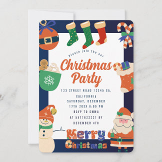 Convite para Festa de Natal