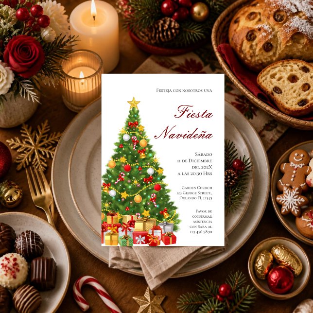 Convite para Festa de Natal (Criador carregado)