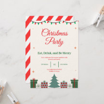 Convite para Festa de Natal