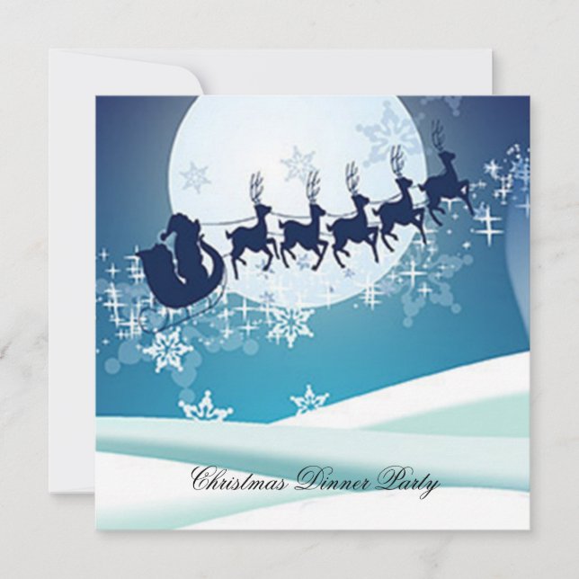 Convite para Festa de Natal 3 (Frente)