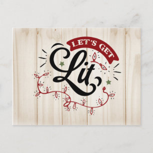 Convite para Festa de Natal de vamos