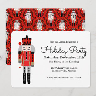 Convite para Festa de Natal do Quebra-Nozes