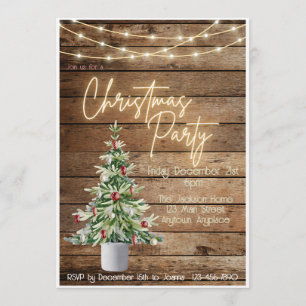 Convite para Festa de Natal em Casa de Campo