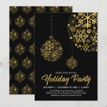 Convite para Festa de Natal / Feriado